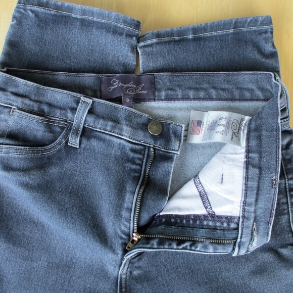 NYDJ Dark Blue Alina Leggings Skinny Jeans Size 8 - Picture 2 of 9